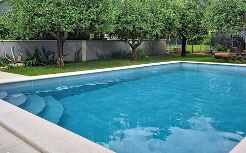 Finida: Schwimmbad, Blau, Wasser, Verbundwerkstoff, Water Feature, Garten, Schatten, Hinterhof, Resort, Landscaping