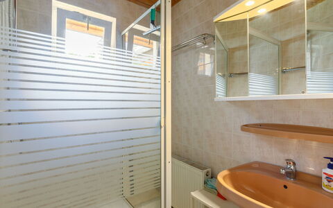 Sunny: Spiegel, Zapfhahn, Armatur, Bad Sink, Sinken, Eigentum, Weiss, Badezimmer, Pflanze