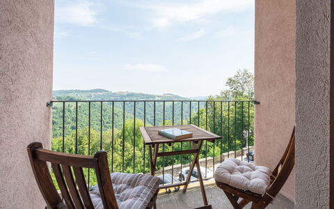 Maison des Roses: Balkon