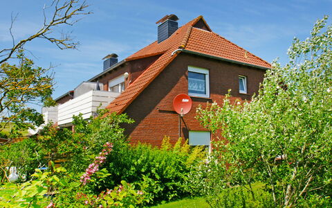 Fischerstube: Himmel, Blume, Pflanze, Fenster, Gebäude, Haus, Grundstueck, Natürliche Landschaft, Hütte, Baum