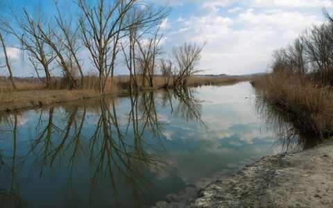 Villa La Fragola: Gewässer, Natürliche Landschaft, Wasser, Bank, Wasservorräte, Natürlichen Umgebung, Reflexion, Fluss