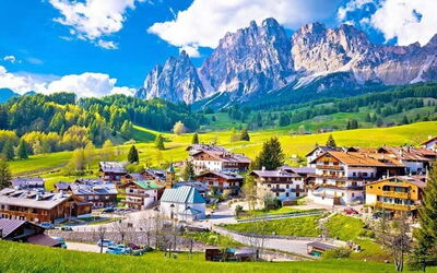 Spitzen Reiseziele in den Bergen in Europa